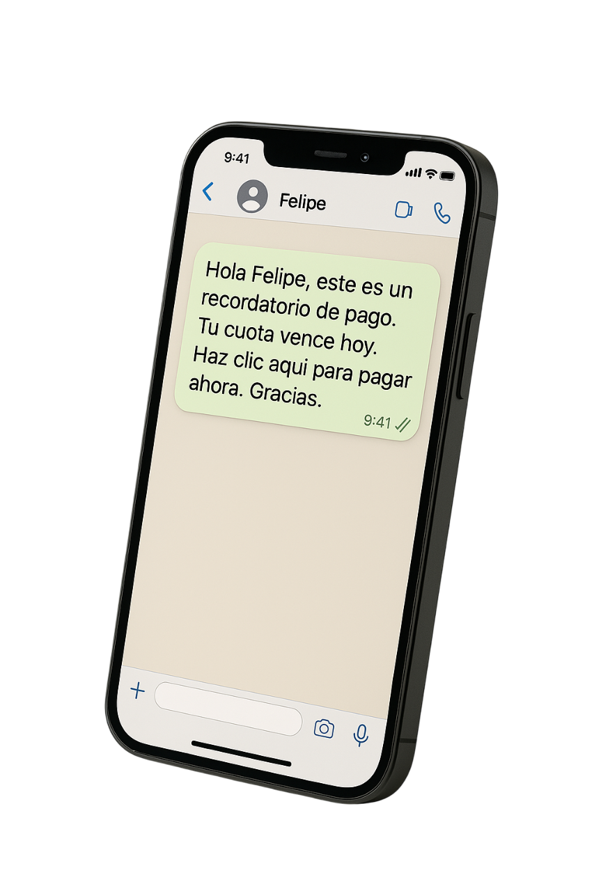 Notificaciones por WhatsApp